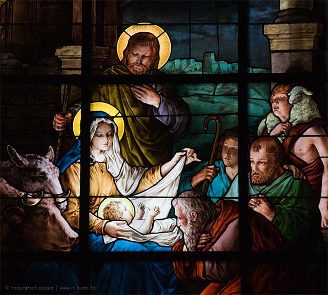 Glasfenster, St. Gertrude’s church, Stockholm | Foto: © Geschütztes Bildmaterial