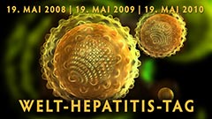 19. Mai | Welt-Hepatitis-Tag  | Grafik: © Sabrina | Reiner | www.stilkunst.de | Based on copyrighted picture