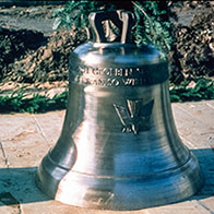 Die zweite Glocke der evangelischen Versöhnungskirche in Rüsselsheim