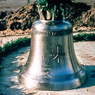 Die dritte Glocke der evangelischen Versöhnungskirche in Rüsselsheim
