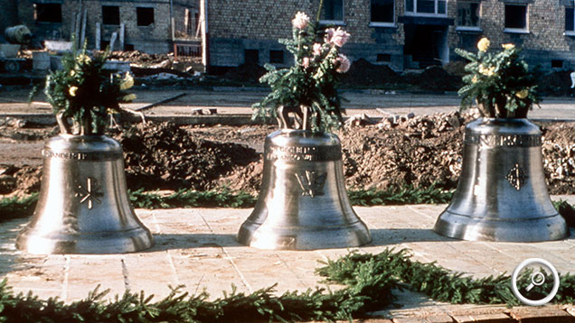 Die Glocken der evangelischen Versöhnungskirche in Rüsselsheim, gegossen 1963