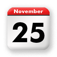 25. November 2029