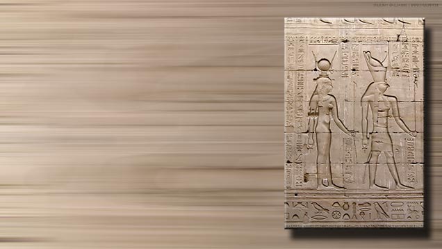 Hathor und Horus | 636 x 358px | Bild: ©by Sabrina | Reiner | www.stilkunst.de | Lizenz: CC BY-SA