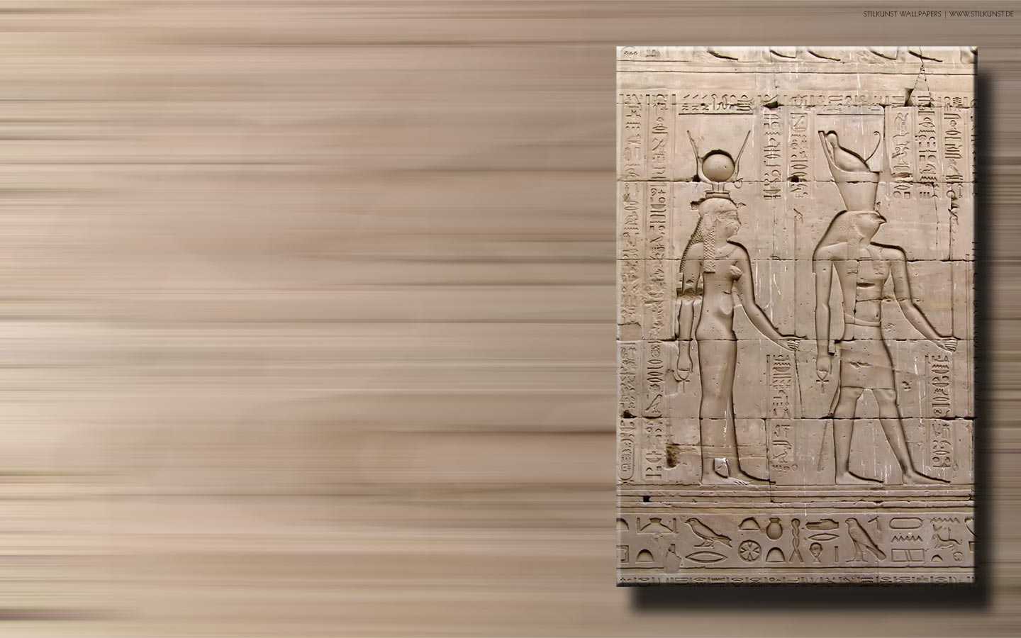 Hathor und Horus | 1440 x 900px | Bild: ©by Sabrina | Reiner | www.stilkunst.de | Lizenz: CC BY-SA