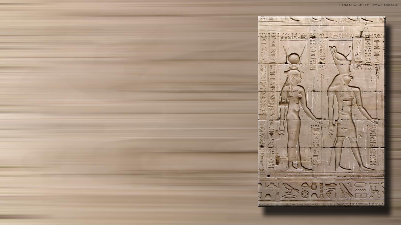 Hathor und Horus | 1600 x 900px | Bild: ©by Sabrina | Reiner | www.stilkunst.de | Lizenz: CC BY-SA