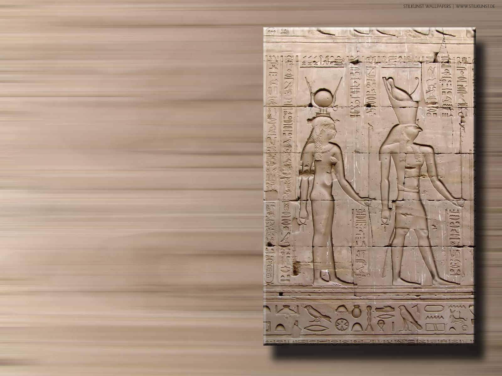 Hathor und Horus | 1600 x 1200px | Bild: ©by Sabrina | Reiner | www.stilkunst.de | Lizenz: CC BY-SA