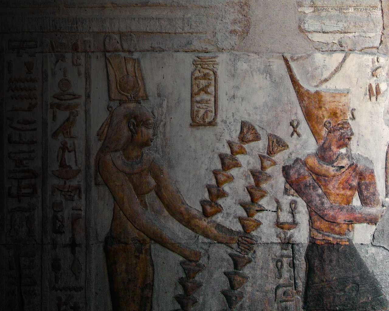 Ptolemaios VI. und Kleopatra II. | 1280 x 1024px | Bild: ©by Sabrina | Reiner | www.stilkunst.de | Lizenz: CC BY-SA