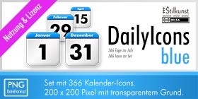 Titelbild Lizenz DailyIcons blue