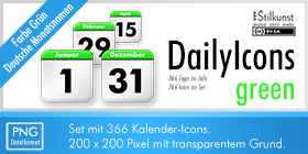 Titelbild Beschreibung DailyIcons green